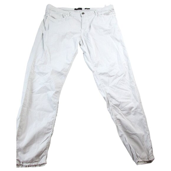 Massimo‎ Dutti Pants Mens Sz 38 Beige Workwear Tapered Fit Mid-Rise Straight Leg - Picture 1 of 9
